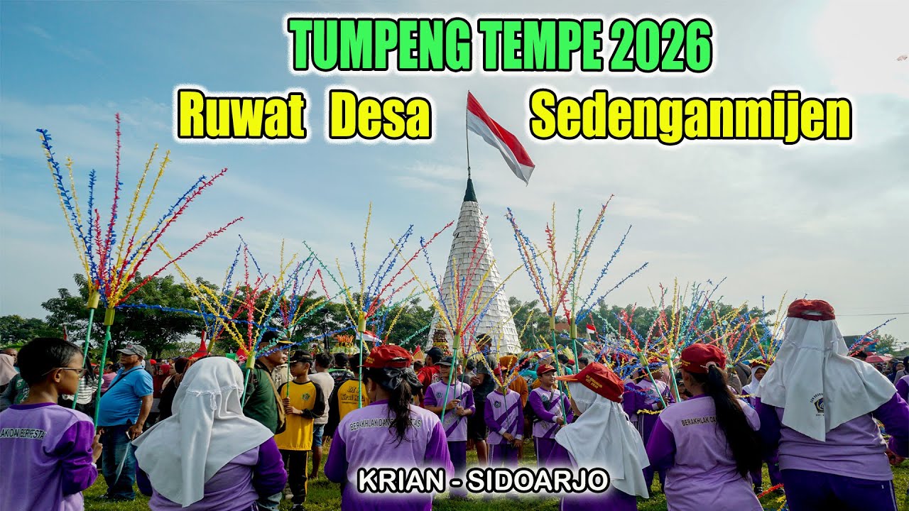 TUMPENG TEMPE 2026 I Ruwat Desa  Sedenganmijen I Krian, Sidoarjo
