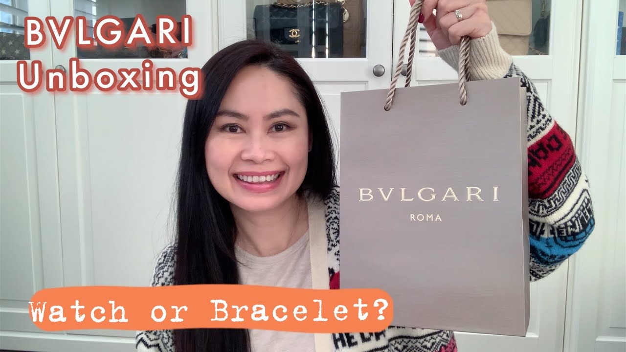 แกะกล่อง Bvlgari นาฬิกาน้องลิซ่า หรือ กำไลน้องงูคะ 😉🎁🎉 เห็นปก Vogue แล้วกิเลสมาอีกค่ะ 😂