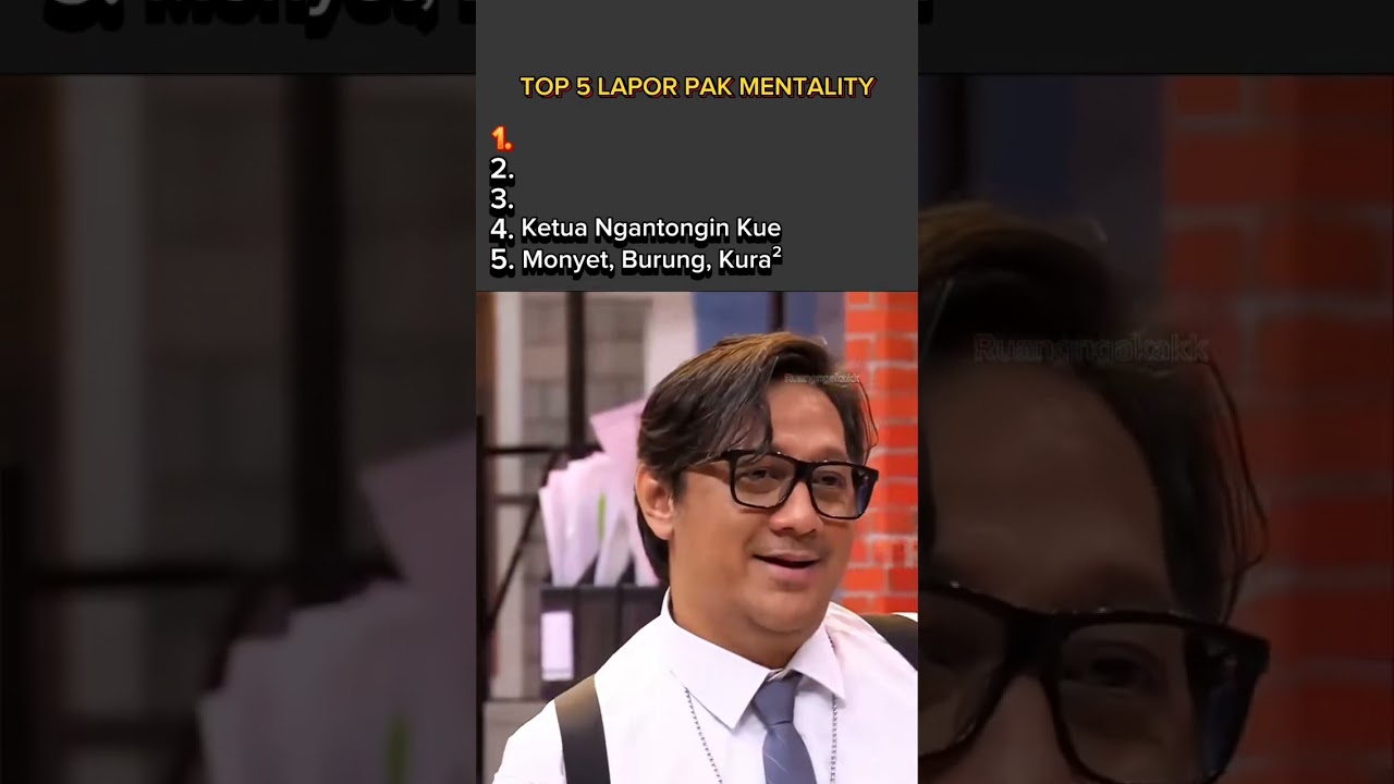 TOP 5 LAPOR PAK MENTALITY BIKIN NGAKAK