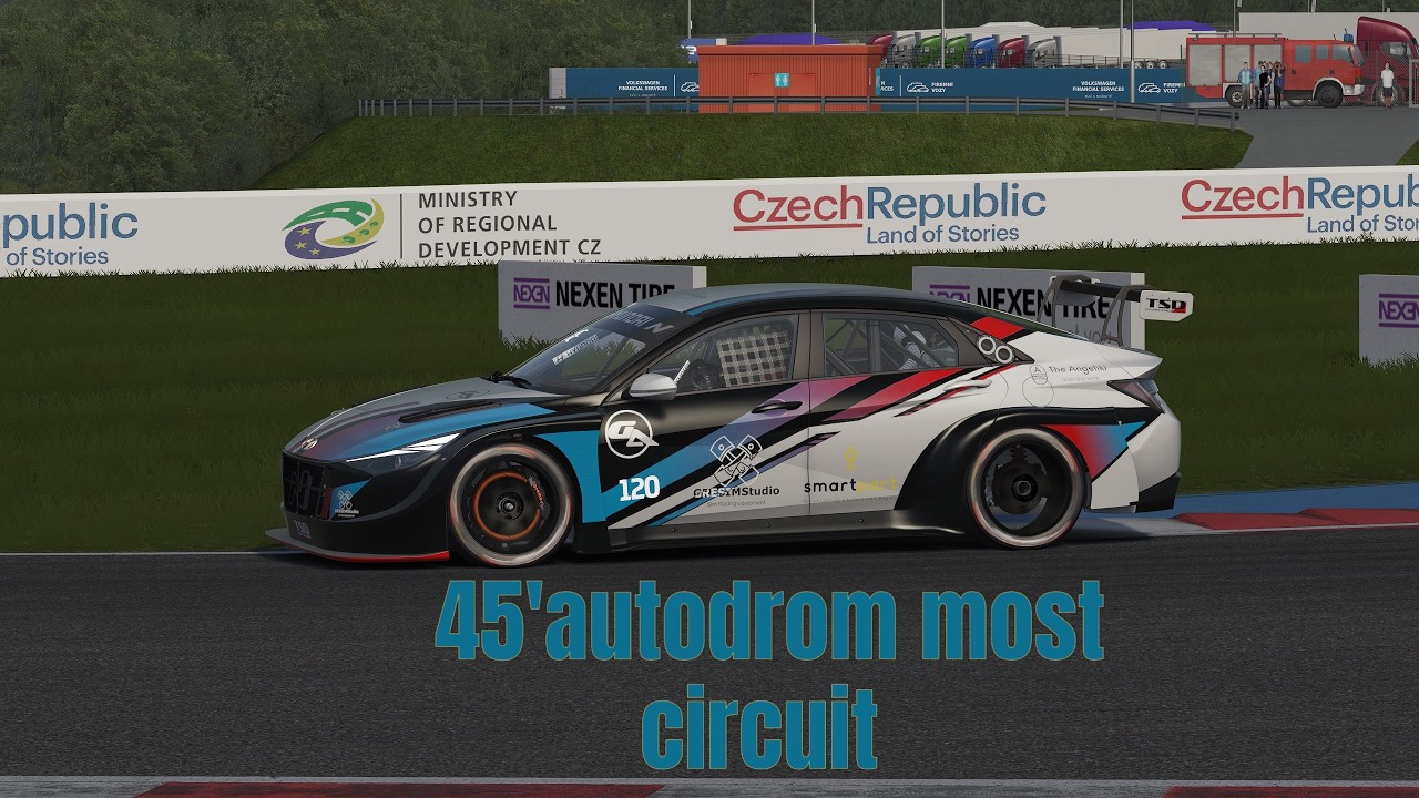 Assetto Corsa TCR Race 7 - Autodrom Most circuit !!