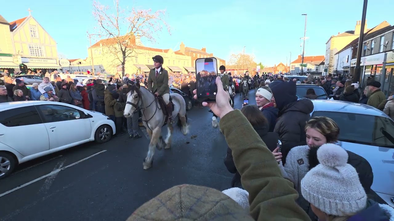 Boxing day hunt Bawtry Doncaster 2025