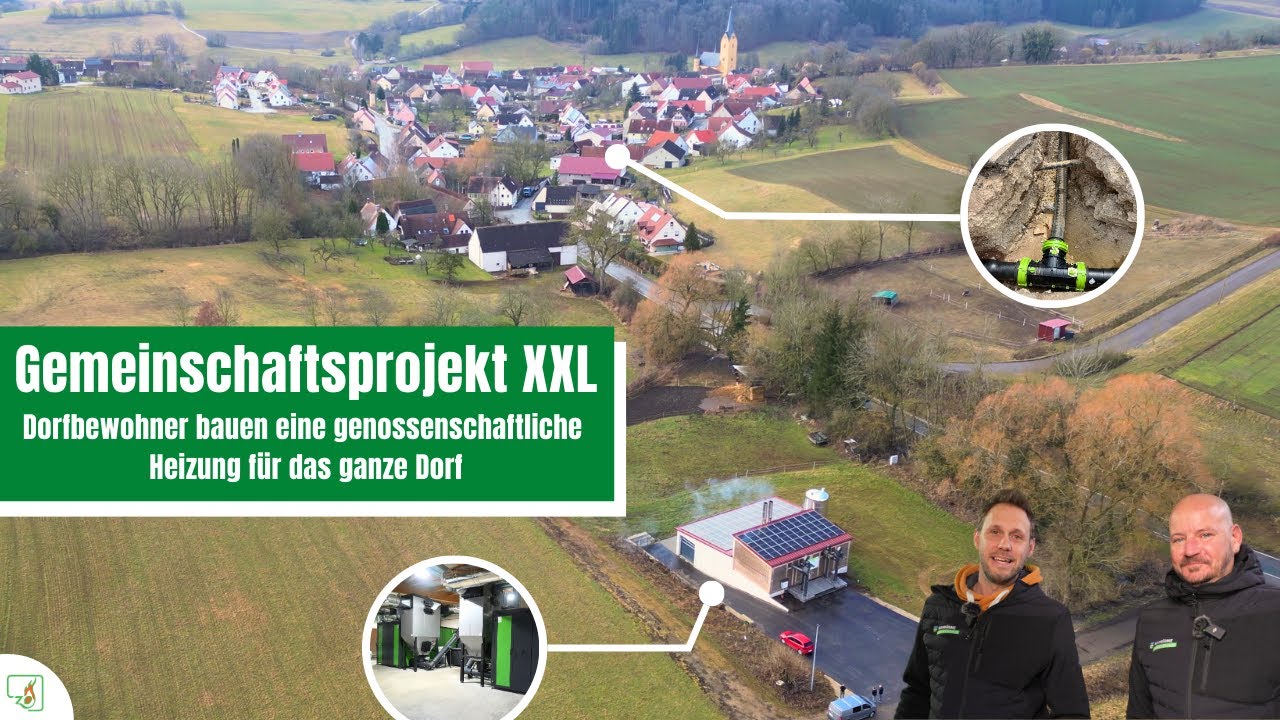 Gemeinschaftsprojekt XXL: Genossenschaft baut Wärmenetz für das ganze Dorf