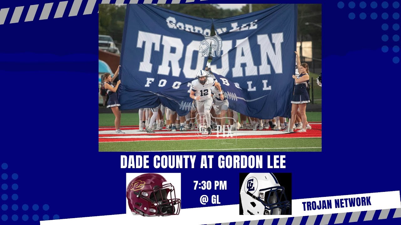 Football  - Gordon Lee vs Dade County  (10-3-2025) Senior Night