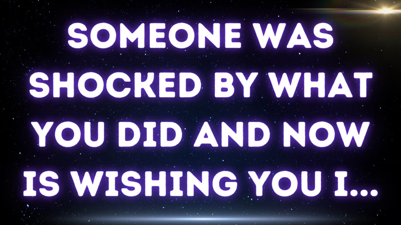 💌 This person was shocked by what you did... Now they want to see you f....