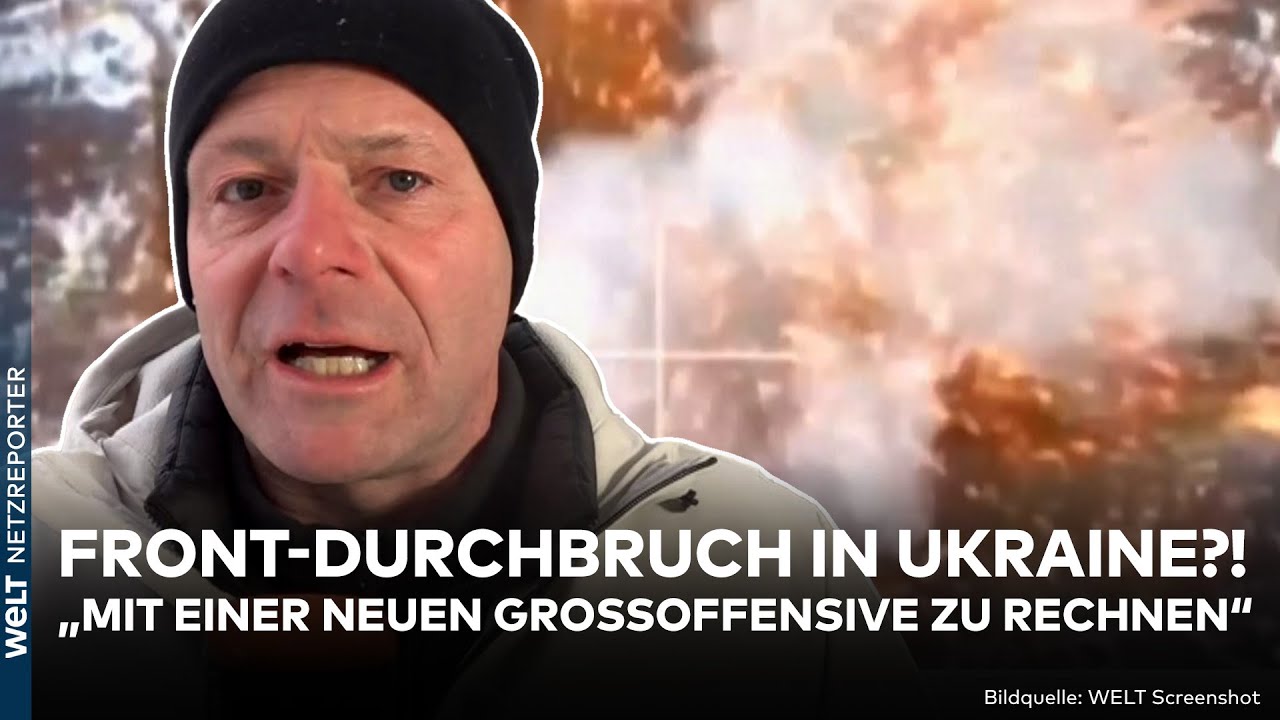 PUTINS KRIEG: Brisante Lage! Mega-Offensive von Russland? Bruch der Front in Ukraine möglich