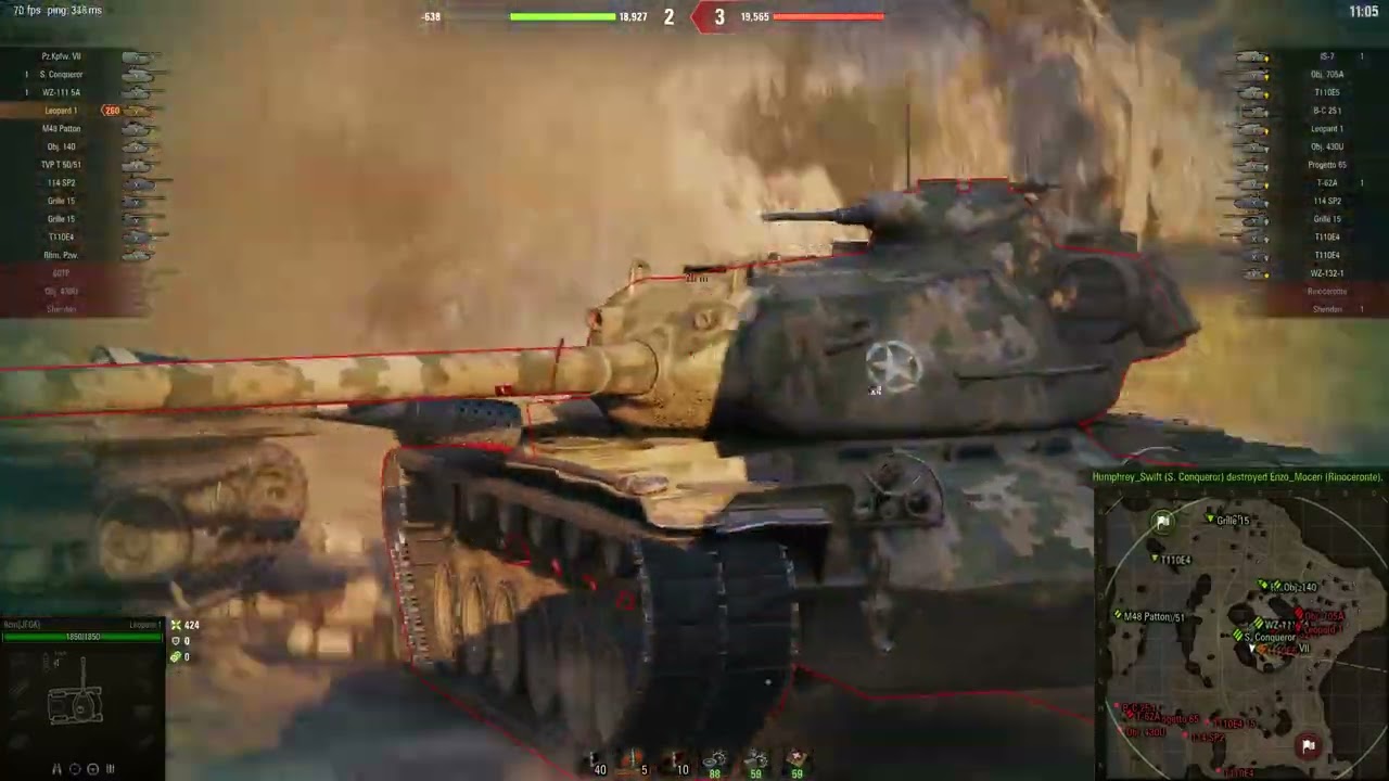 The battle was almost lost by the entire team.