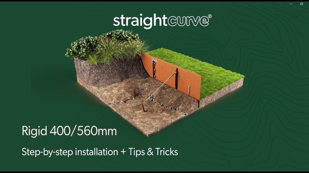 Straightcurve® Rigid Raised Garden Beds - 400/560 mm - 15.75/22 inch - Installation and Tips Video