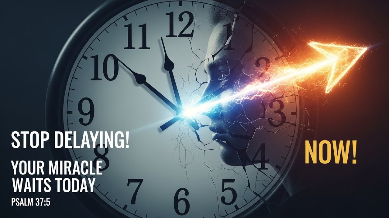 Commit this to GOD TODAY — waiting may be the very thing delaying what He’s ready to RELEASE.