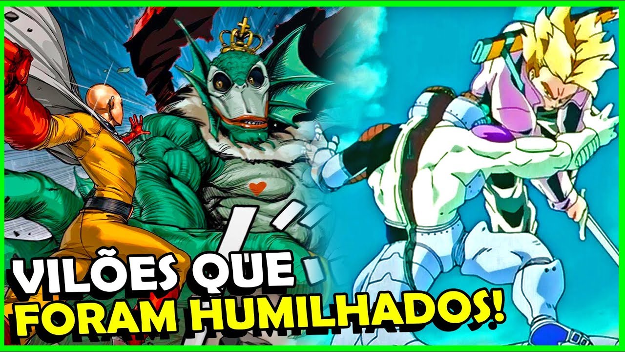 10 VILÕES QUE MAIS FORAM HUMILHADOS NOS ANIMES