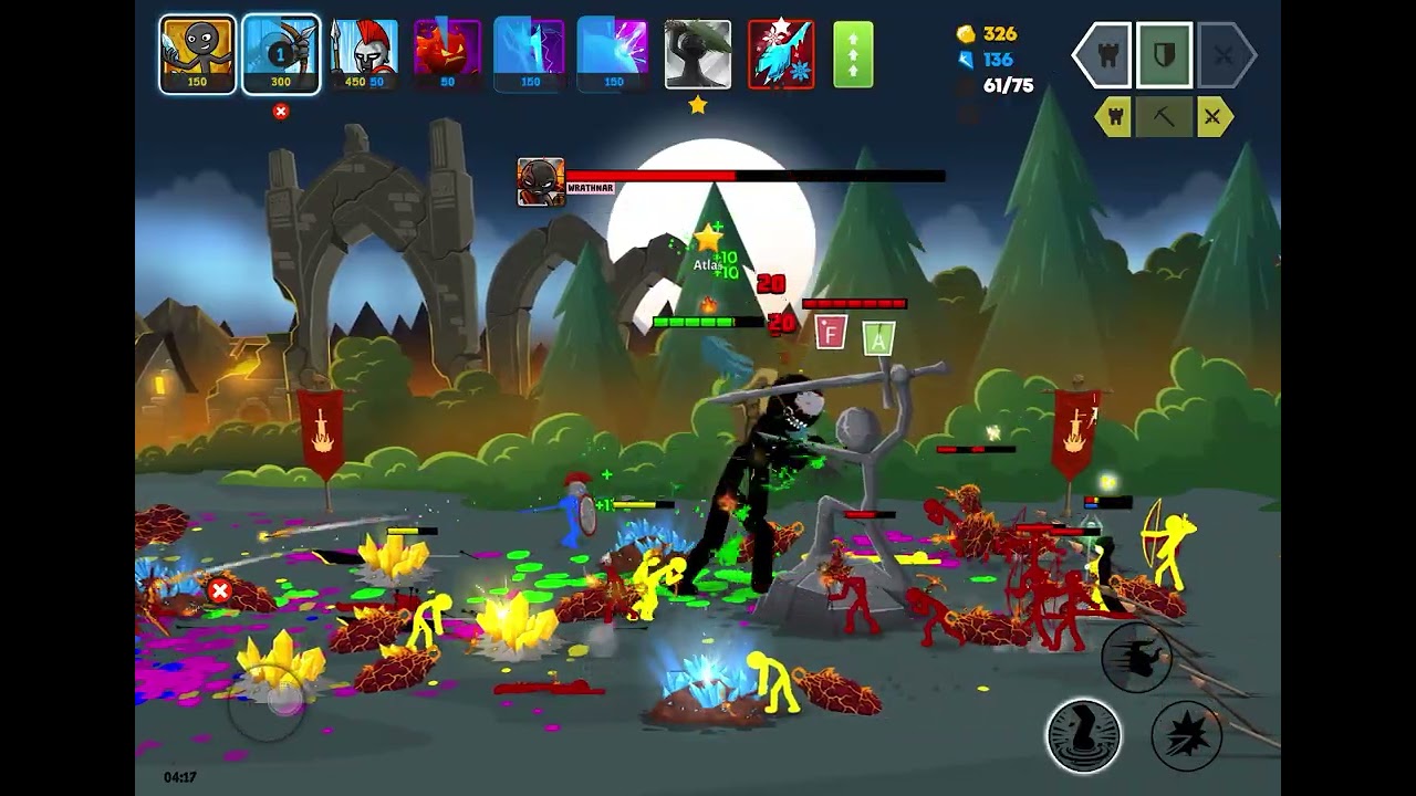 The battle of the giants 