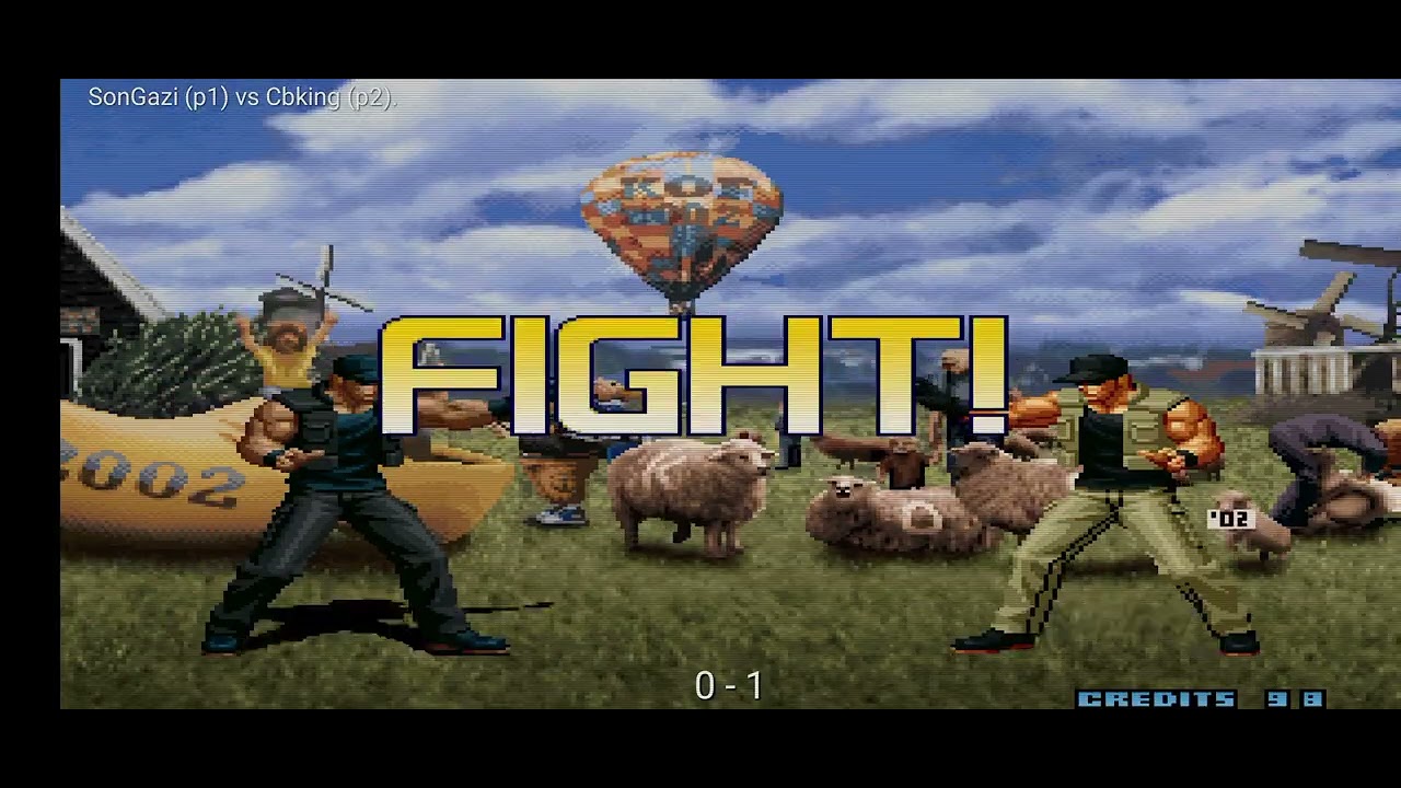 King Of Fighters 2002 magic Songazi Vs Cbking Part7