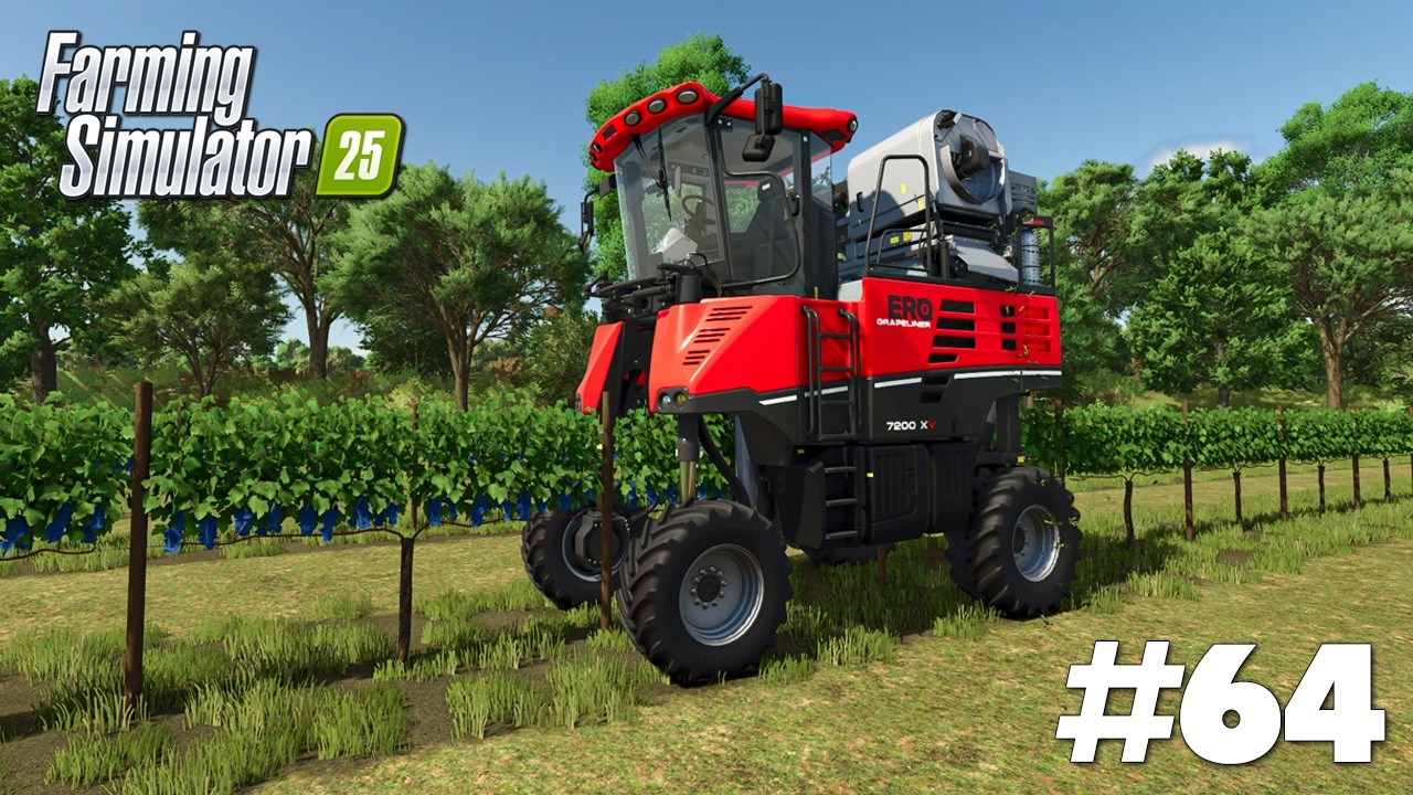 Zbiór winogron 🍇 - Farming Simulator 25 | #64
