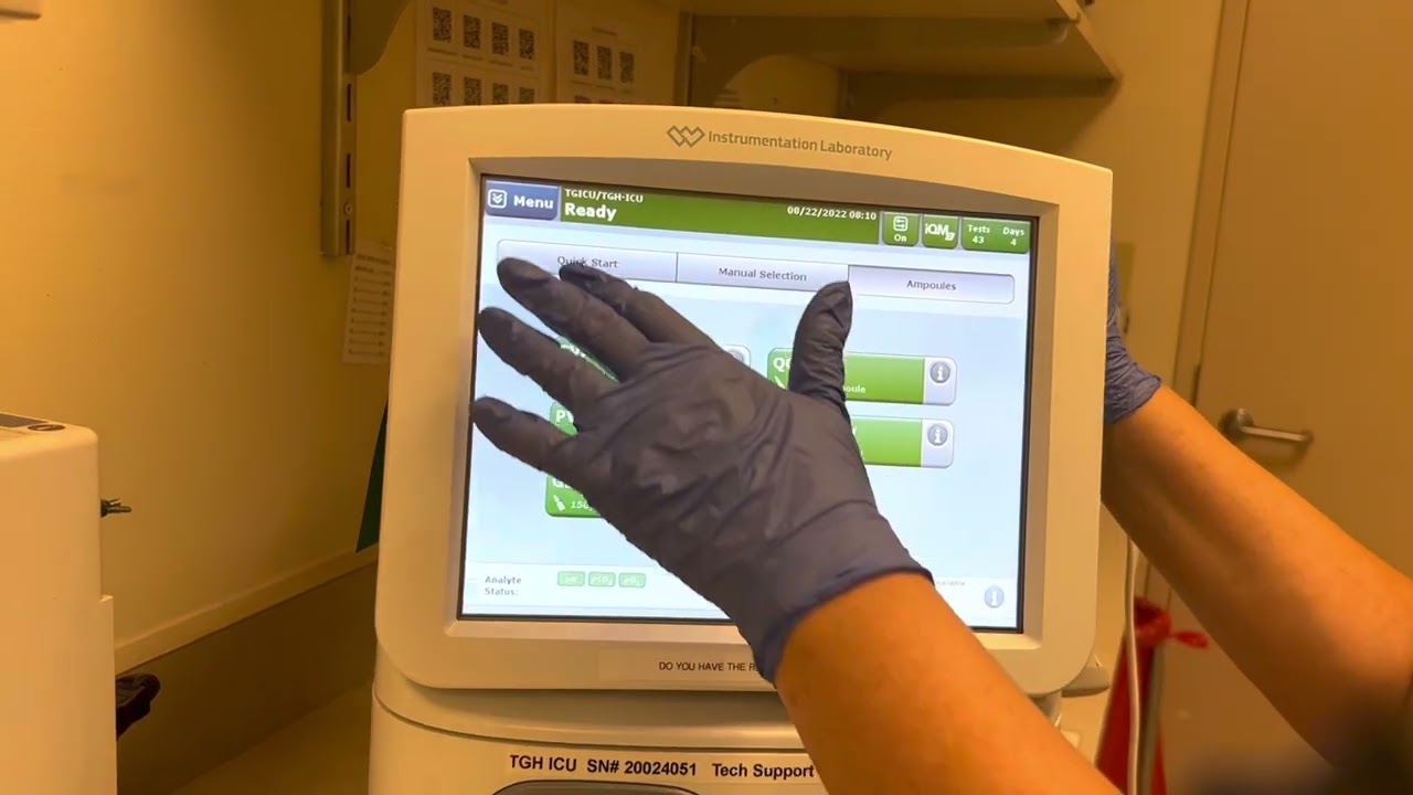 GEM 5000 Blood Gas Analyzer Overview