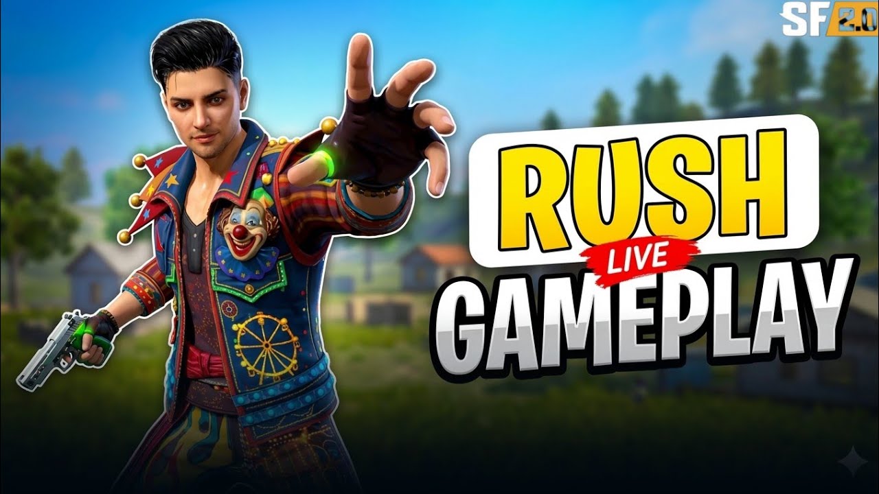 RUSHER IS LIVE 🔥 ScarFall 2.0 Indian Game | Rush Gameplay