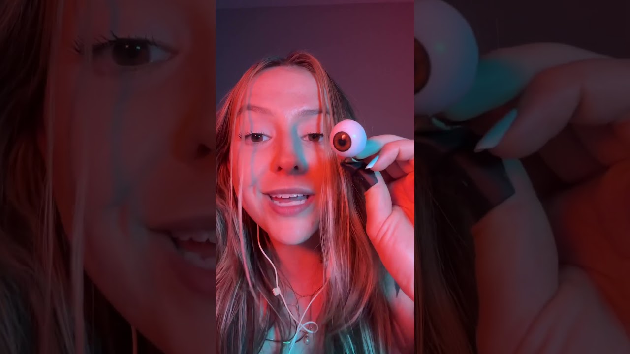 black market asmrtist returns your eyes 👁️ (so don&rsquo;t tell okay? I got a good business here) #asmr