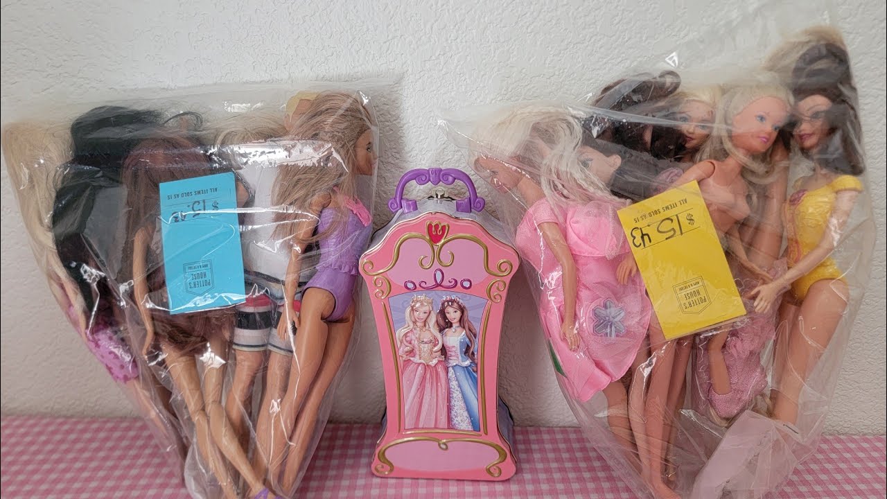 Barbie Doll Thrift Haul - Who is Inside the bag pt1
