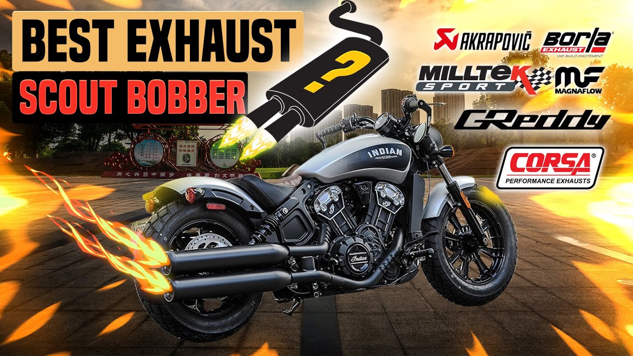 Indian Scout Bobber Exhaust Sound🔥 York,Rinehart,Bassani Xhaust,Dr,Jekill & Mr, Hyde,Radiant Cycle