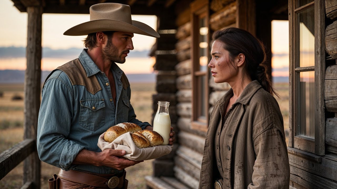 Cowboy Brought Her Bread And Milk For A Week, Then Said 