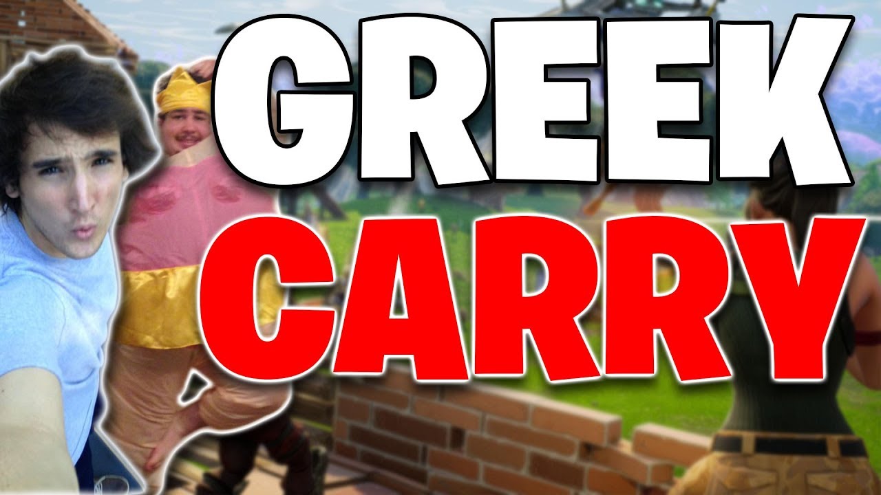 MITCH JONES CARRYING GREEK TO VICTORY (FORTNITE DUO)