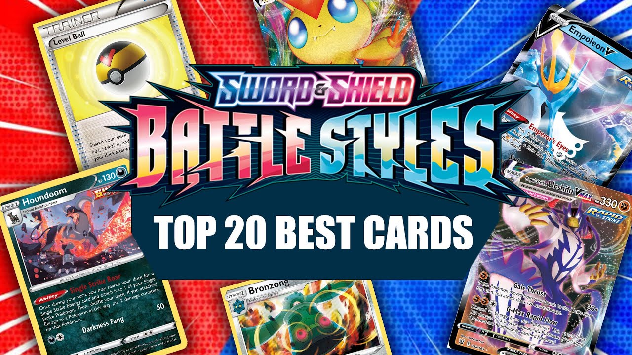TOP 20 BEST POKEMON CARDS FROM BATTLE STYLES (Set Review)