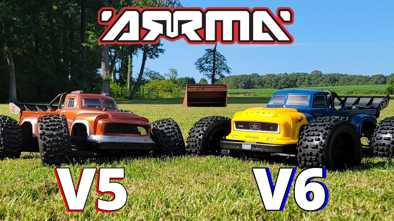 V5 vs V6 Arrma Notorious, Which One SURVIVES This Bash?