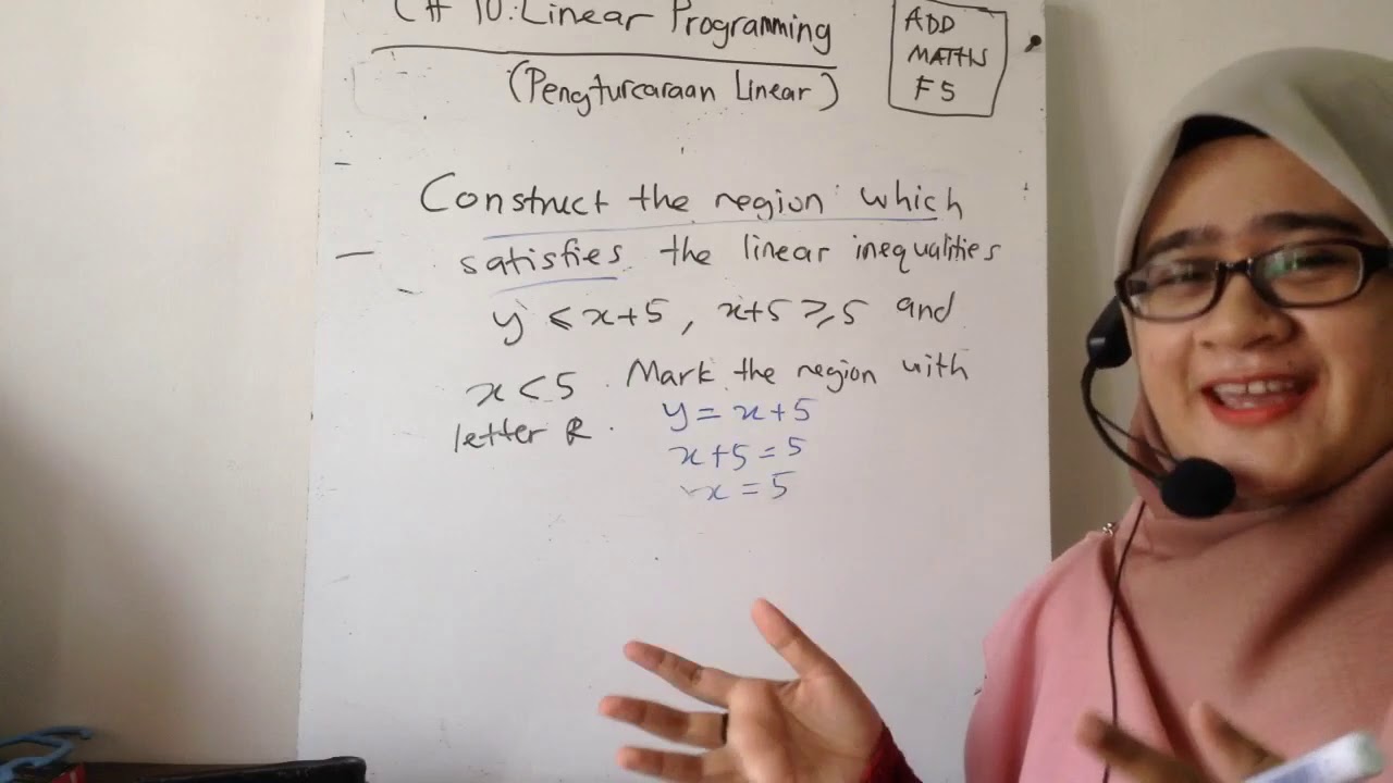 Linear Programming (Pengaturcaraan Linear)