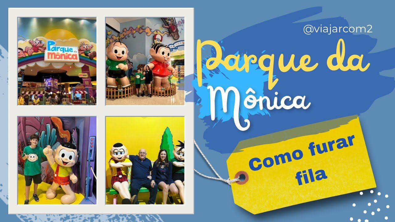 Surpresa no Parque da Mônica em 2025. Não estávamos esperando pelo FURA FILA para as atrações!