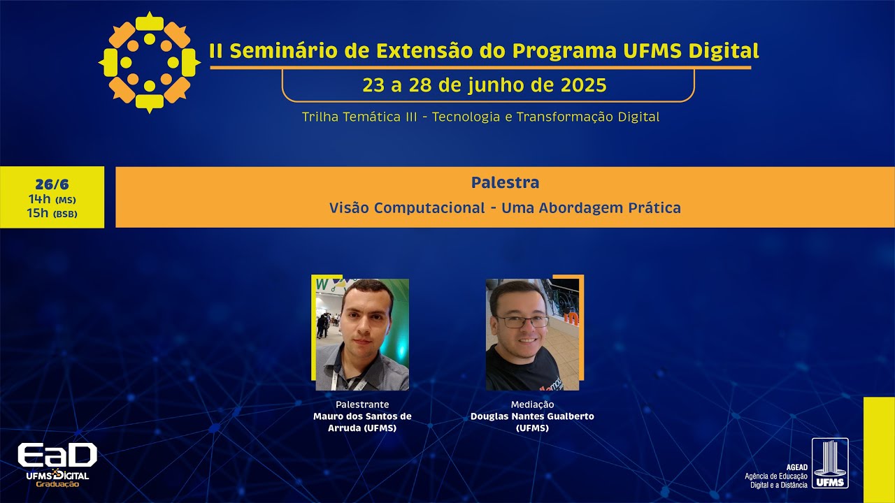 [UFMS Digital] Visão computacional: uma abordagem prática