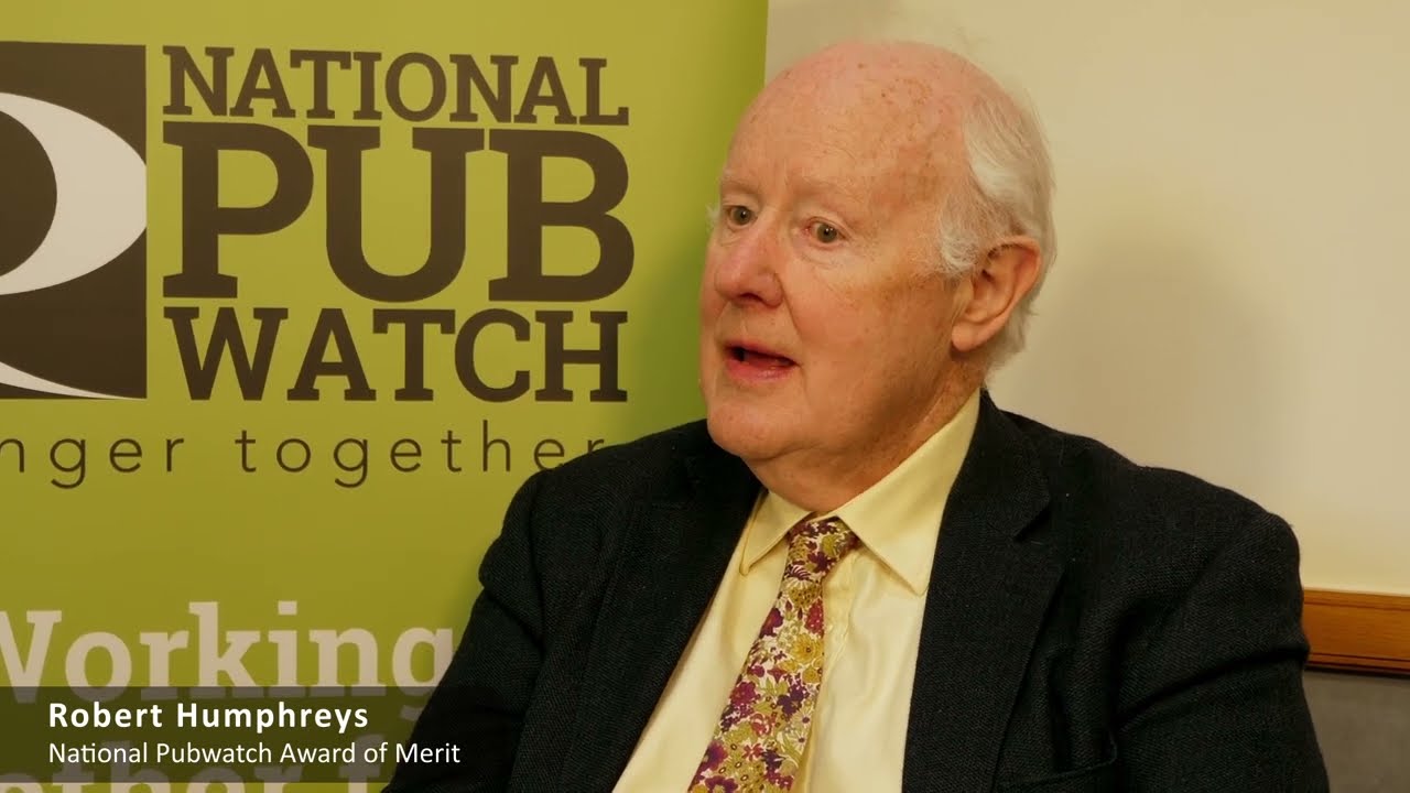 National Pubwatch Conference 2023 - Robert Humphreys, National Pubwatch Award of Merit