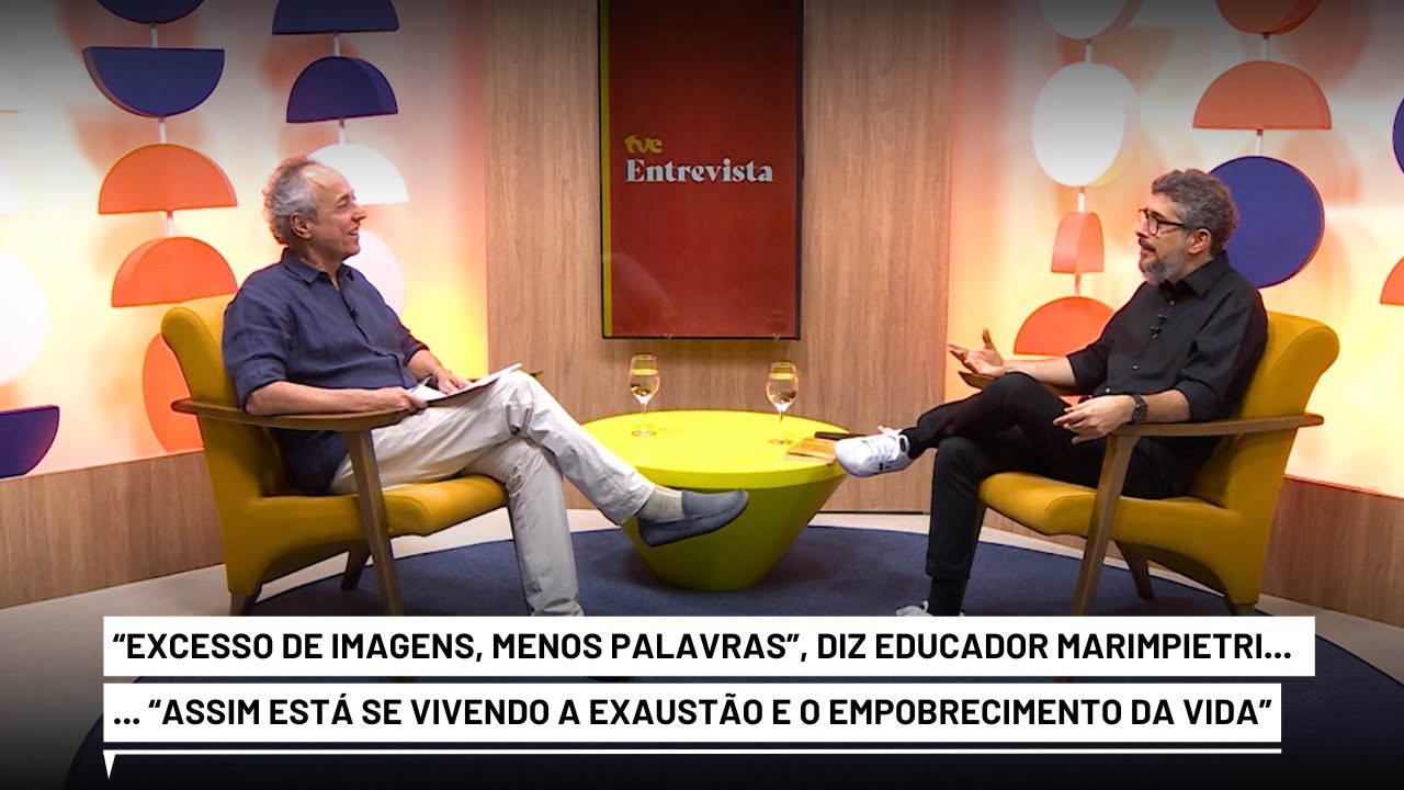 “Há inflação de imagens, diminuição da palavra, empobrecimento da vida” diz o Educador Marimpietri