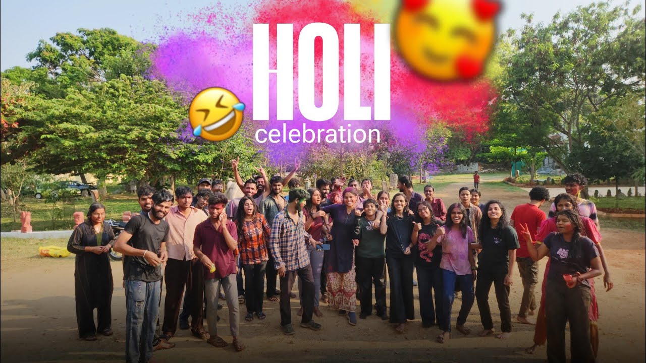 holi celebration #dailyvlog #vlog #viral #funny #friends #family #holi #colors #festival 