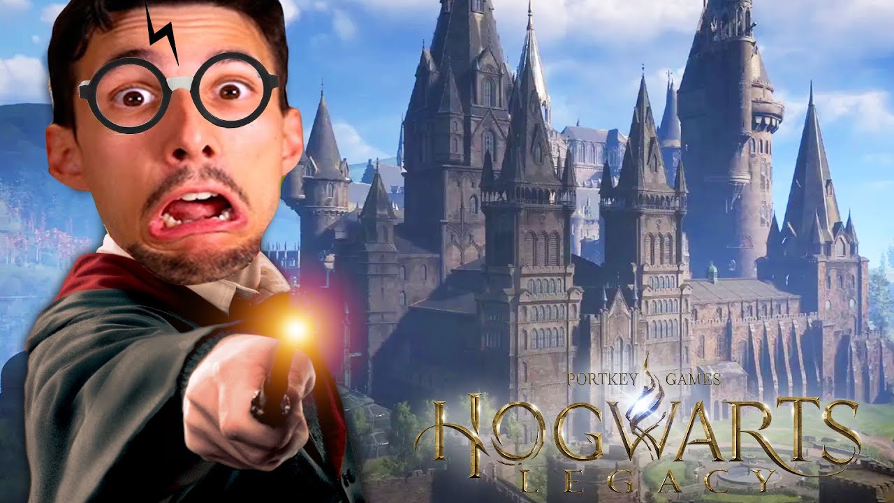 SONO DIVENTATO HARRY POTTER!! IL MIO PRIMO GIORNO di SCUOLA ad HOGWARTS LEGACY!!