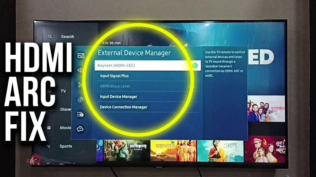 Как включить HDMI ARC на любом телевизоре Samsung Smart TV