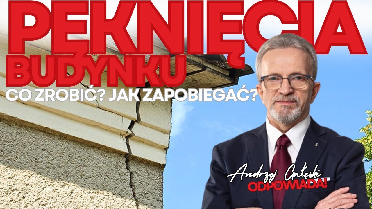 Konstrukcyjne PĘKNIĘCIA ŚCIAN - CO ZROBIĆ?