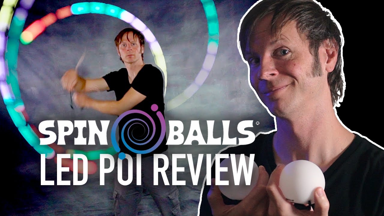 Обзор светодиодных пои: Spinballs Glow.0 от Fun in Motion Toys