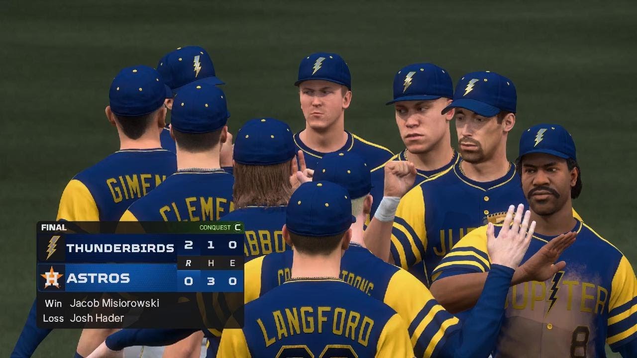MLB The Show 25_Conquest: Jupiter Thunderbirds vs. Houston Astros