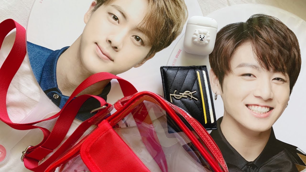 What's in my BTS concert bag? Minimalistic 🙂 | KRAPSYK
