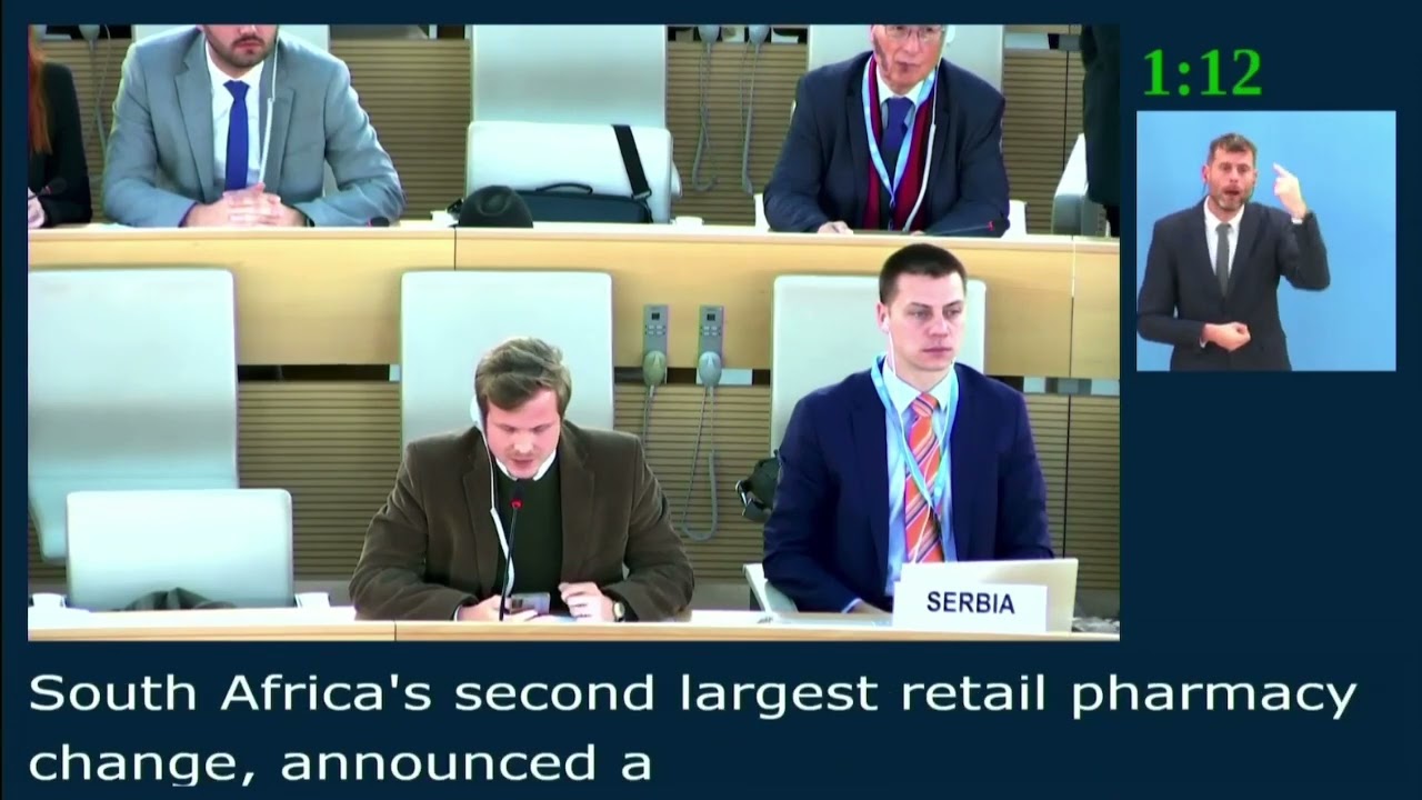 Przem&oacute;wienie AfriForum w Organizacji Narod&oacute;w Zjednoczonych na temat morderstw na farmach i dyskry...