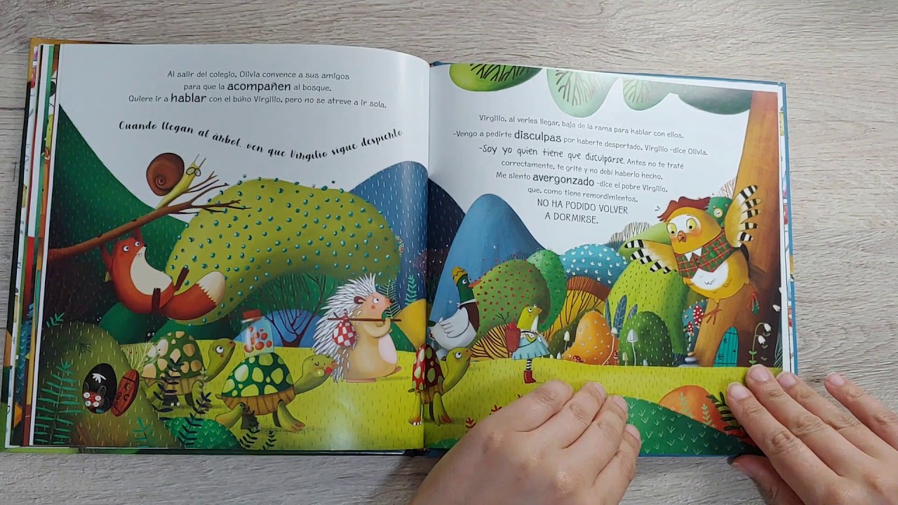 Cuento infantil sobre las emociones. 