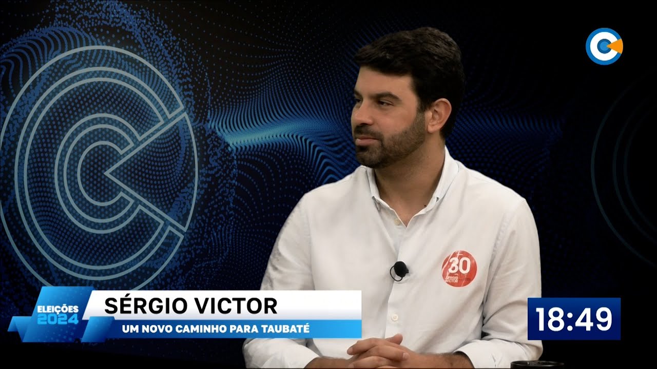 Entrevista com o candidato Sérgio Victor - Novo - 2º Turno | ELEIÇÕES 2024