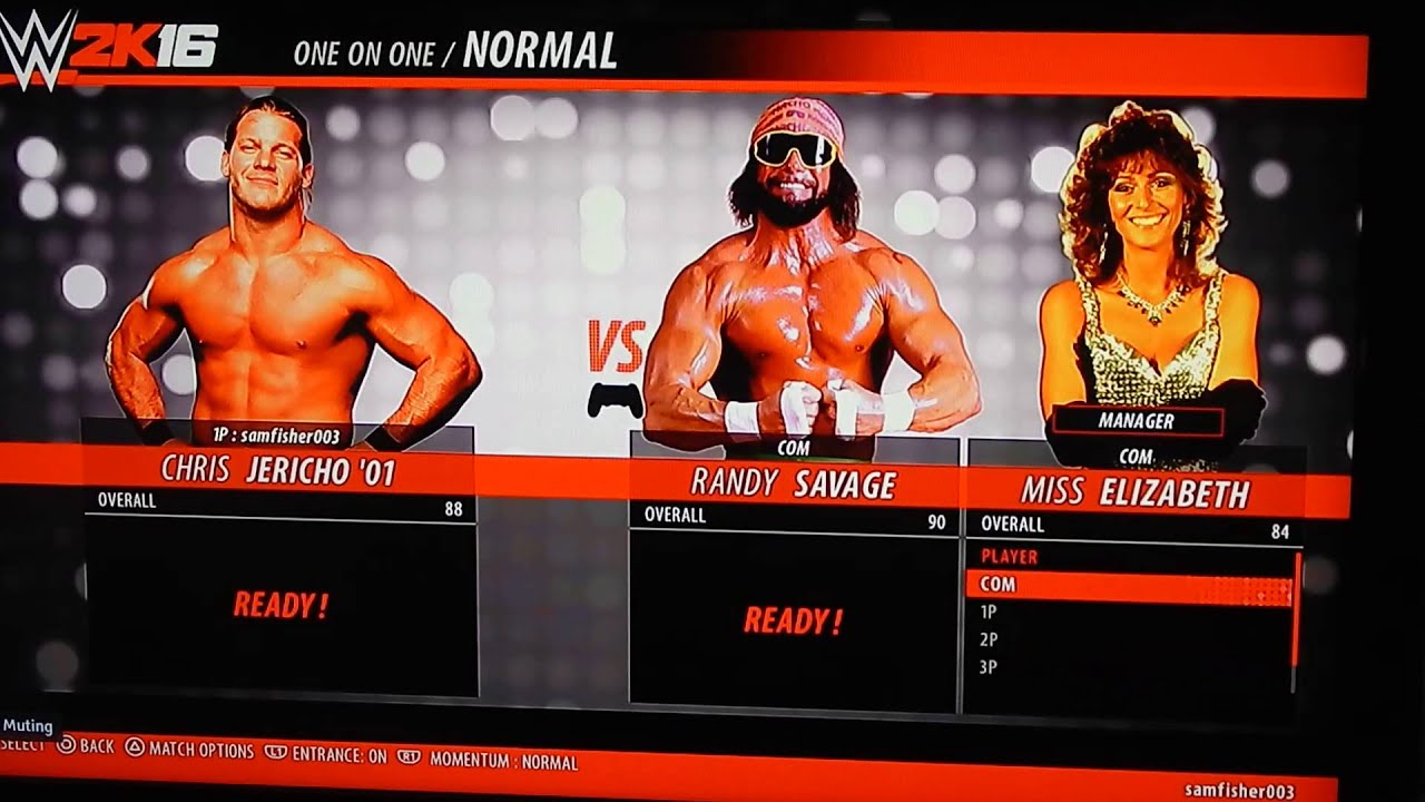 wwe 2k16 manager title match issues