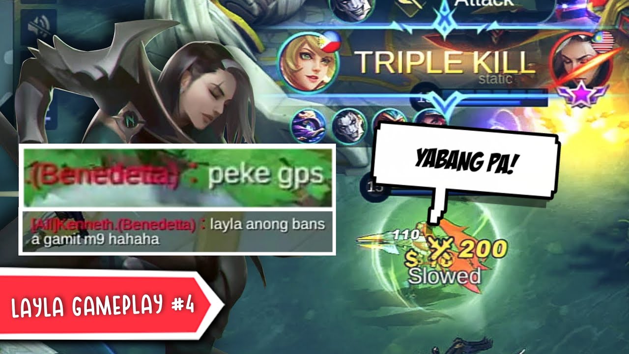 WAG KAYO MAGYABANG SA LAYLA NA MAY BADGE! - Layla God Gameplay #4 | MLBB