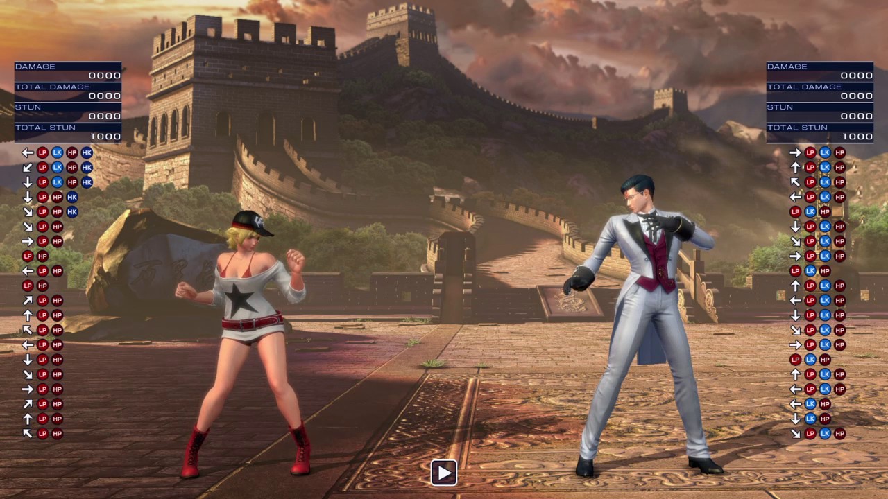 KOF14 Ver.1.05 逆３タテするハイン。16ヒットコンボ炸裂！