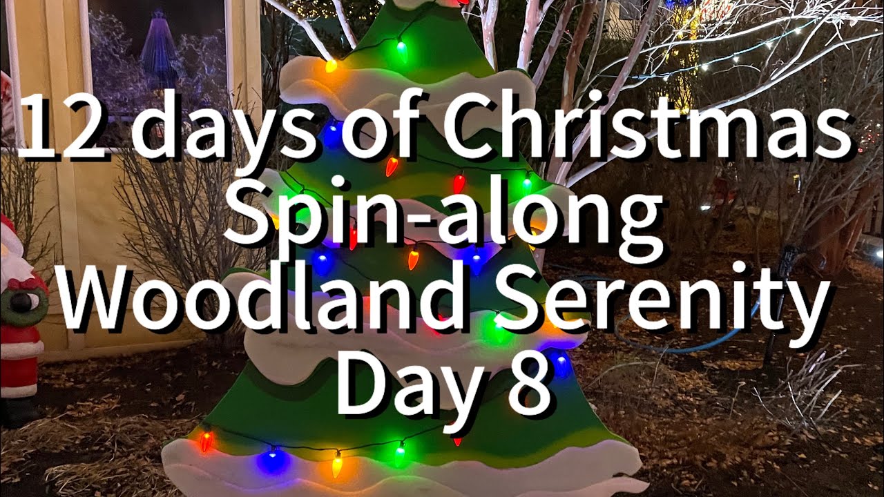 Day 8 of the 12 days of Christmas Spin-along