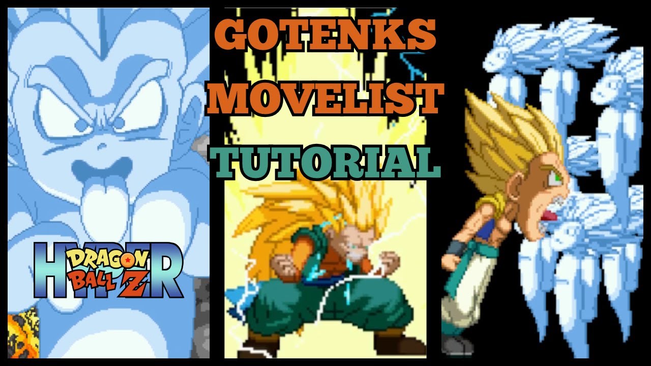 Gotenks Move List in Hyper Dragon Ball Z: Moves, Supers, Ultimates, Finishers and Alt Colours