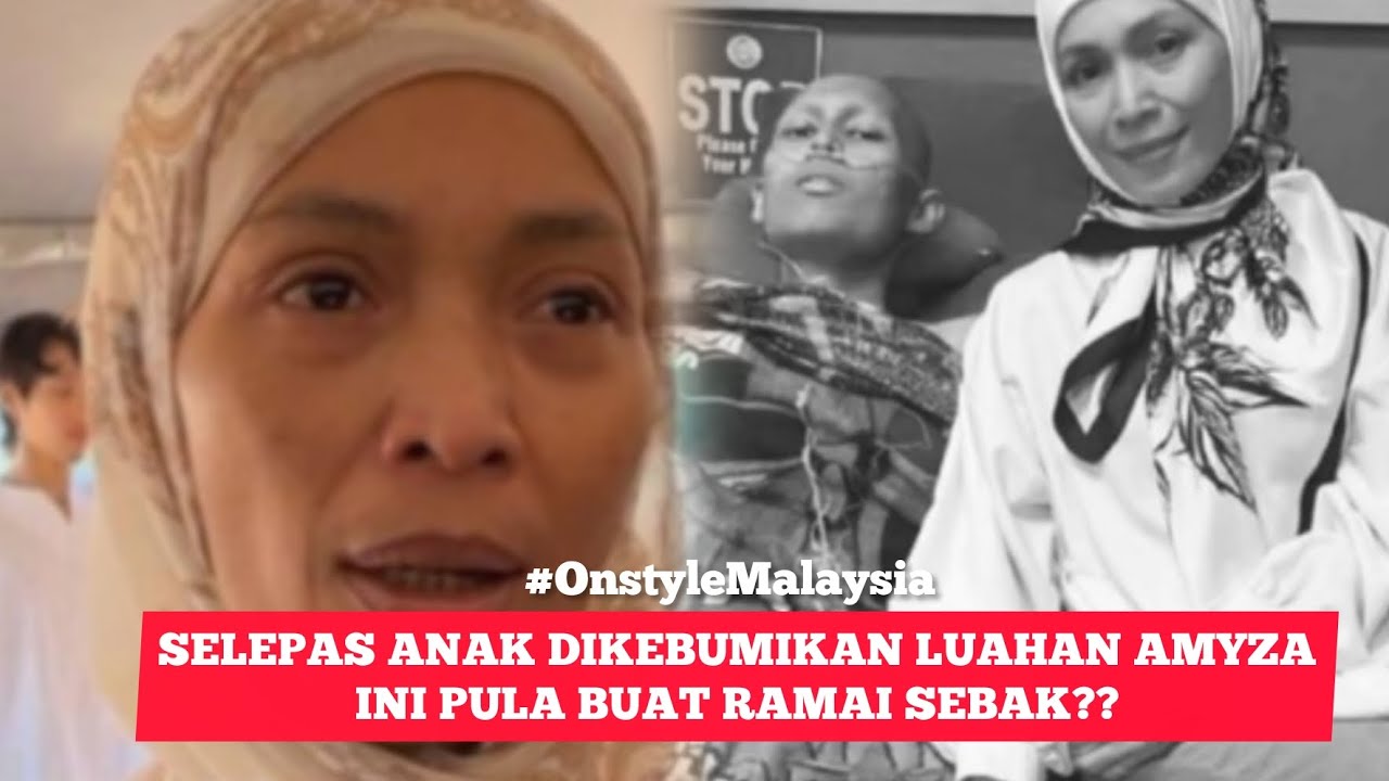 SEBAKNYA LUAHAN AMYZA AZNAN INI SELEPAS ANAK DIKEBUMIKAN😢😭