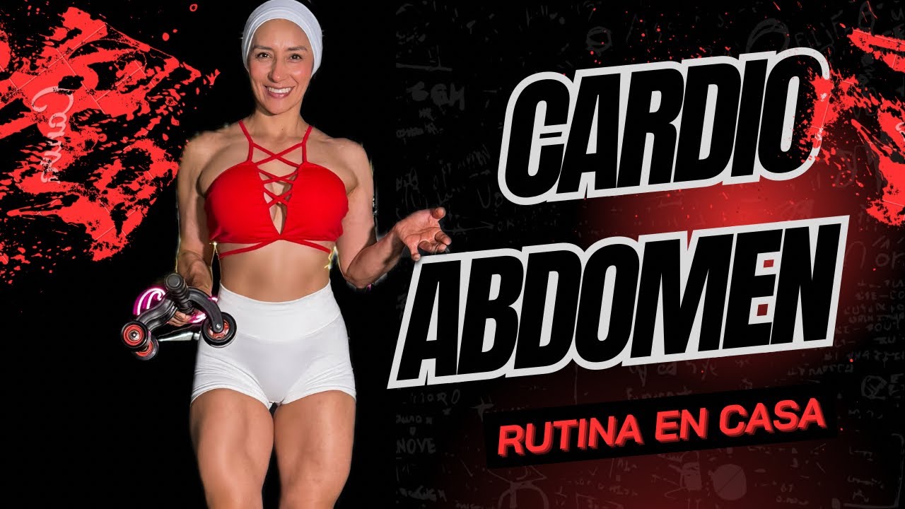QUEMA GRASA RÁPIDO en Casa 🔥 Cardio con Cuerda + Abdomen con Rueda