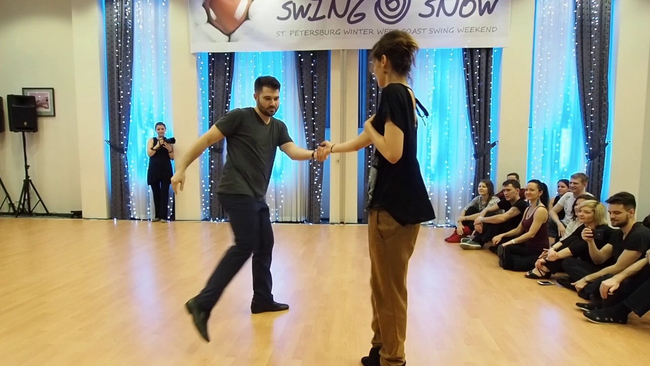 Бен Моррис и Эмелин Рошфёй — Профессиональное шоу Swing and Snow 2017