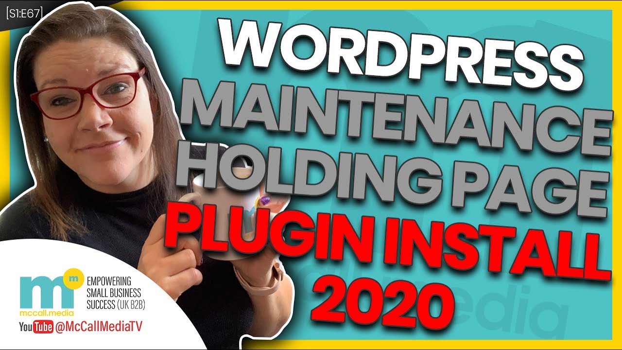 COMING SOON PAGE WORDPRESS PLUGIN: How to install maintenance holding page, under construction, 2020