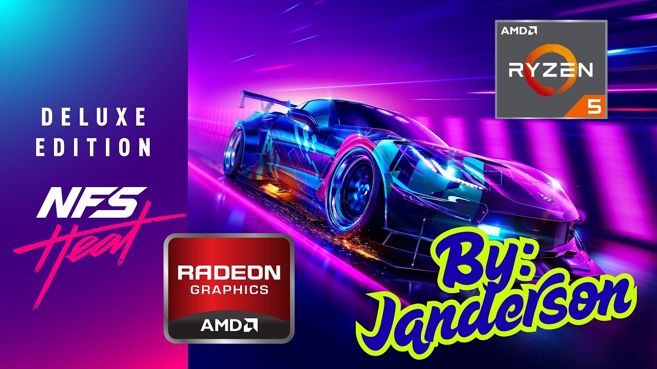 Need For Speed Heat: Ryzen 5 5600 + Rx 9060 Xt + 32gb Ram= Resoção 2K / Graficos: Ultra (NATIVO)